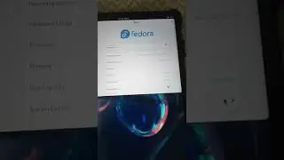 Xiaomi Pad 6 (not PRO) Fedora Linux