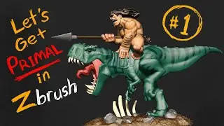 Let's 3D Model some Characters From Primal in Maxon Zbrush - 001