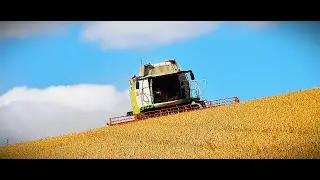 CLAAS LEXION 660 potíže v kopci