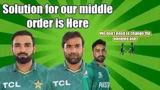 No need to change Babar and Rizwan opening pair || Batting Middle order solution | @FurqanBhatti.Cricket