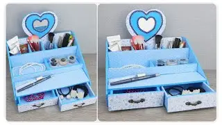 DIY Universal Organizer for Cosmetics and Jewelry