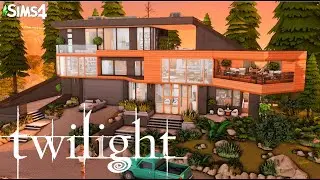 Twilight - The Cullen's House  -  A Sims 4 Speedbuild / No CC