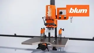 MINIPRESS P от Blum – станок для сверления и запрессовки фурнитуры