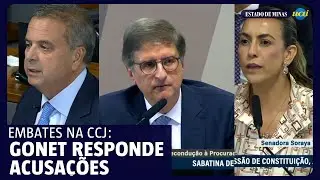 Paulo Gonet responde acusações em sabatina