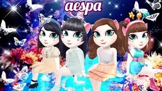 Aespa -dreams come true by my talking Angela 2 💖💗 children's day special 🌈 ✨#mytalkingangela2