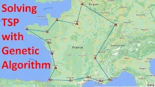 Solving TSP with Genetic Algorithm