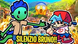 LUCA IL MOSTRO MARINO SFIDA IL CHICO MALO BATTAGLIA RAP EPICA!! Friday Night Funkin