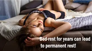 BED rest for years can lead to permanent REST!😨😨👁