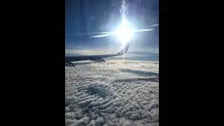 Nava extraterestra vazuta din avion