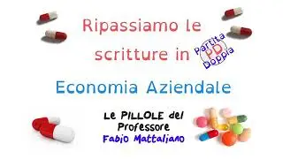 Tanti video in arrivo per voi per ripassare le scritture in Partita doppia.