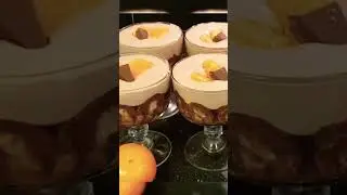 Шоколадно апельсиновый(мандариновый)Трайфл на моём канале