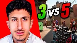 Mooda Got Stuck In A 3v5 Game (Valorant)