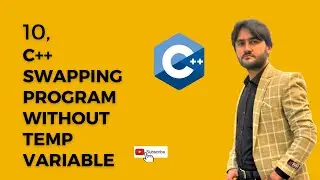 C++ swapping  programing without using temp variable: How to swap two numbers