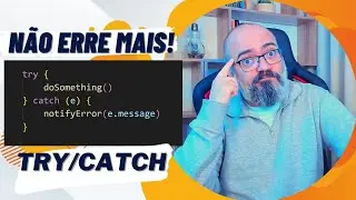 Como usar TRY CATCH e THROW ERROR no JAVASCRIPT? AULA para INICIANTES