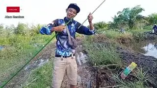 STIK PANCING PATAH GEGARA LEMBAT!!!