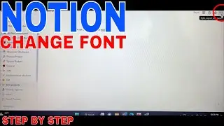 ✅  How To Change Font In Notion🔴