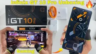 Infinix GT 10 Pro unboxing and gaming test this is gaming phone with MediaTek Dimensity 8050 CPU