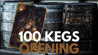 GWENT | 2024.08 | - OPENING 100 KEGS EXPERIMENT PLUS NEW SKINS !!!