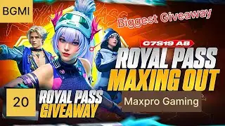 A8 ROYAL PASS FREE | MAXING NEW A8 ROYALE PASS | ROYAL PASS GIVEAWAY | A8 ROYAL PASS BGMI #Bgmi