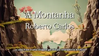 Roberto Carlos - A Montanha ... e cada frase é uma imagem gerada por Inteligência Artificial