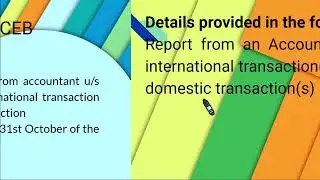 Forms Applicable - Form 3CE