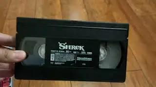 Shrek 2001 VHS
