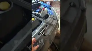 Замена фильтра салона Лада гранта драйв актив цвета голубая планета😄 