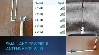 📡📐Como hacer una antena casera para captar Wifi pequeña y potente | Antena Slim Jim casera