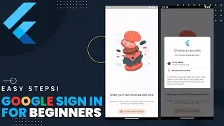 Flutter Google Sign In: Step by Step Guide for Beginners | Android & IOS
