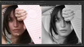 Learn Fashion Black and White Portrait Photo Editing with Silkypix Developer Studio Pro 10