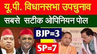 यूपी विधानसभा उपचुनाव का सबसे सटीक ओपिनियन पोल
