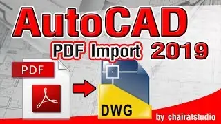 Import PDF to DWG in AutoCAD