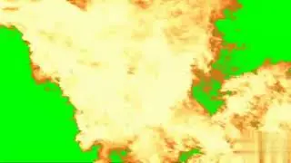 green screen  fire blast HD screen animation effects