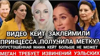 КЕЙТ ЕЁ Видео ПОЛУЧИЛО МЕТКУ_МАМА Принцессы В УЖАСЕ_Принц Гарри и Меган Маркл ИЗВИНЕНИЙ Хочется