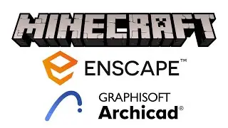 Minecraft в Archicad + Enscape