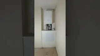 Before and after combi boiler