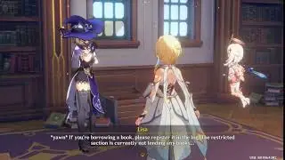 (NSFW, Turn Off your Speakers)Genshin Impact - Lisa's *Yawning SERIOUSLY DANGEROUS