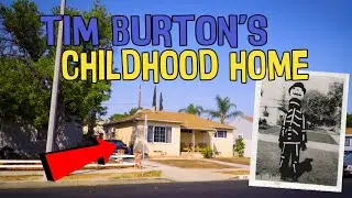 Tim Burton's Childhood Home & Cemetery (Burbank, CA) - FULL TOUR in 4K