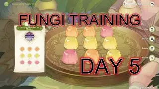 Fungi Training Day-5 | Fabulous Fungus Frenzy | Genshin Impact