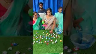 Toss The Ball & Collect Kinder Joy Challenge 2 #shorts