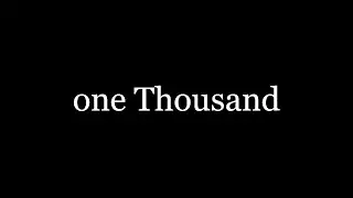 One Thousand