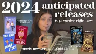 50 anticipated book releases to preorder right now for 2024📚💘✨| romance, fantasy & mystery books