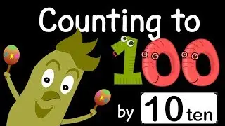 Counting to 100 by 10 | Counting Song | Green Bean's Music
