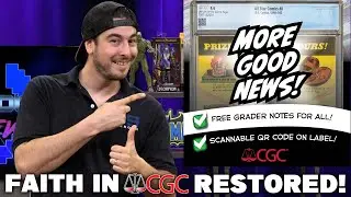 FAITH IN CGC RESTORED!