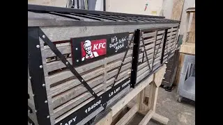 Live Stock Car Full Build - Backyard Railroad 1/8" Scale