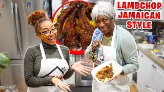 Teaching My Grand Daughter How To Make Lambchops For The First Time *Jamaican Style*
