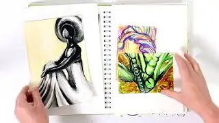 A B Project Sketchbook Example Eleven