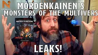 Player Races Leaks from Monsters of the Multiverse! | Nerd Immersion