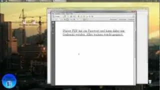 PDF Passwortschutz Entfernen - Video Auxilium Tutorial
