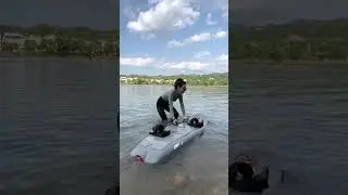 JUST SURFING , Chinese Electric Surfboard, Surfing Demo 